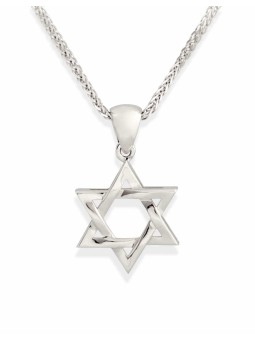תליון מגן דוד קטן זהב לבן, מתנות ט"ו באב, יהודי ישראלי